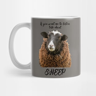 Talk About Sheep, Zwartble Mug